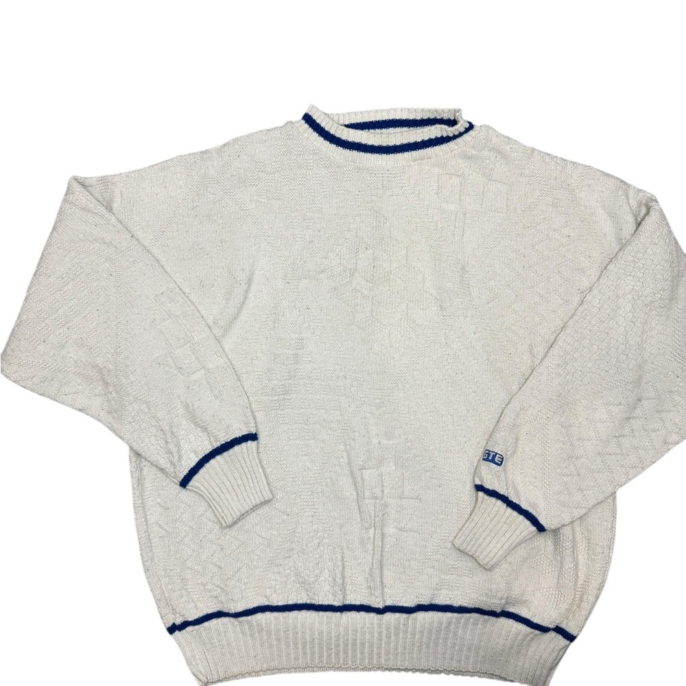 McBriar textured Cream Sweater